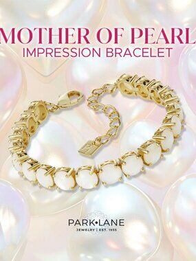 Park Lane Mother of Pearl Impression Bracelet